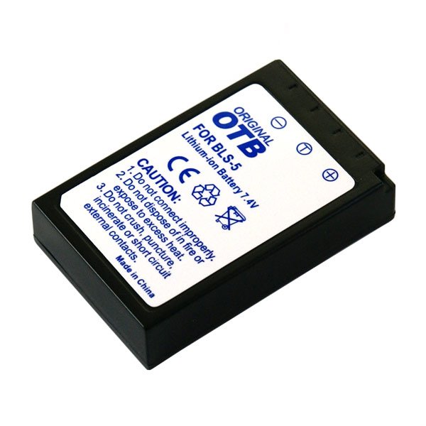 Accu Olympus BLS-5 Li-ion 900 mAh