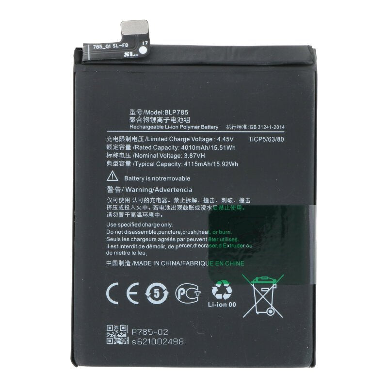 Oneplus Nord batterij BLP785 4115 mAh