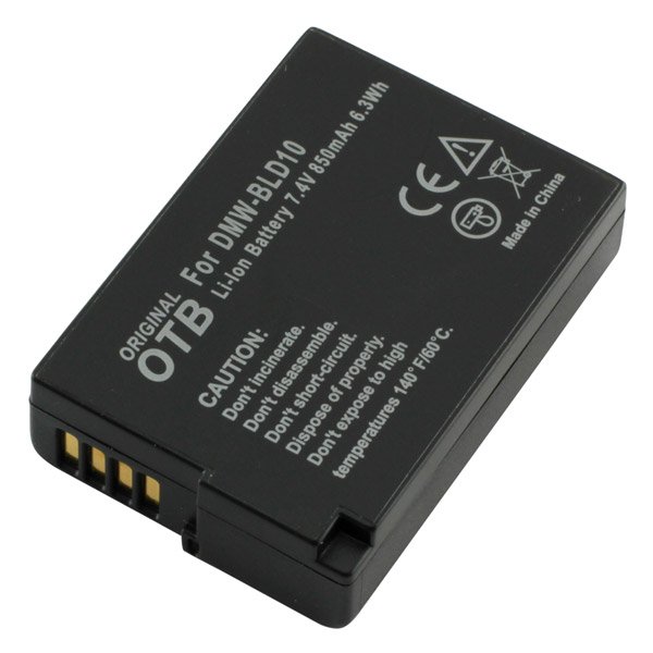 Accu Panasonic DMW-BLD10 Li-ion 850 mAh