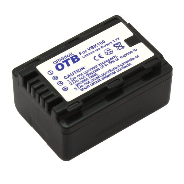 Accu Panasonic VW-VBK180 Li-ion 1400 mAh