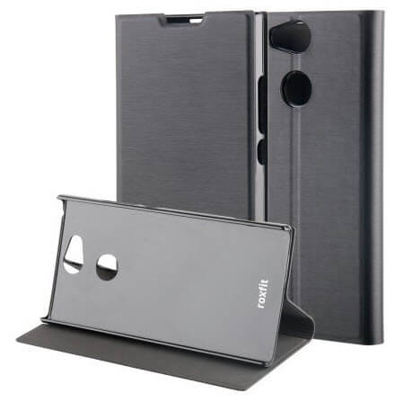 Roxfit Sony Xperia XA2 Ultra - Standing Book Case zwart URB5179B