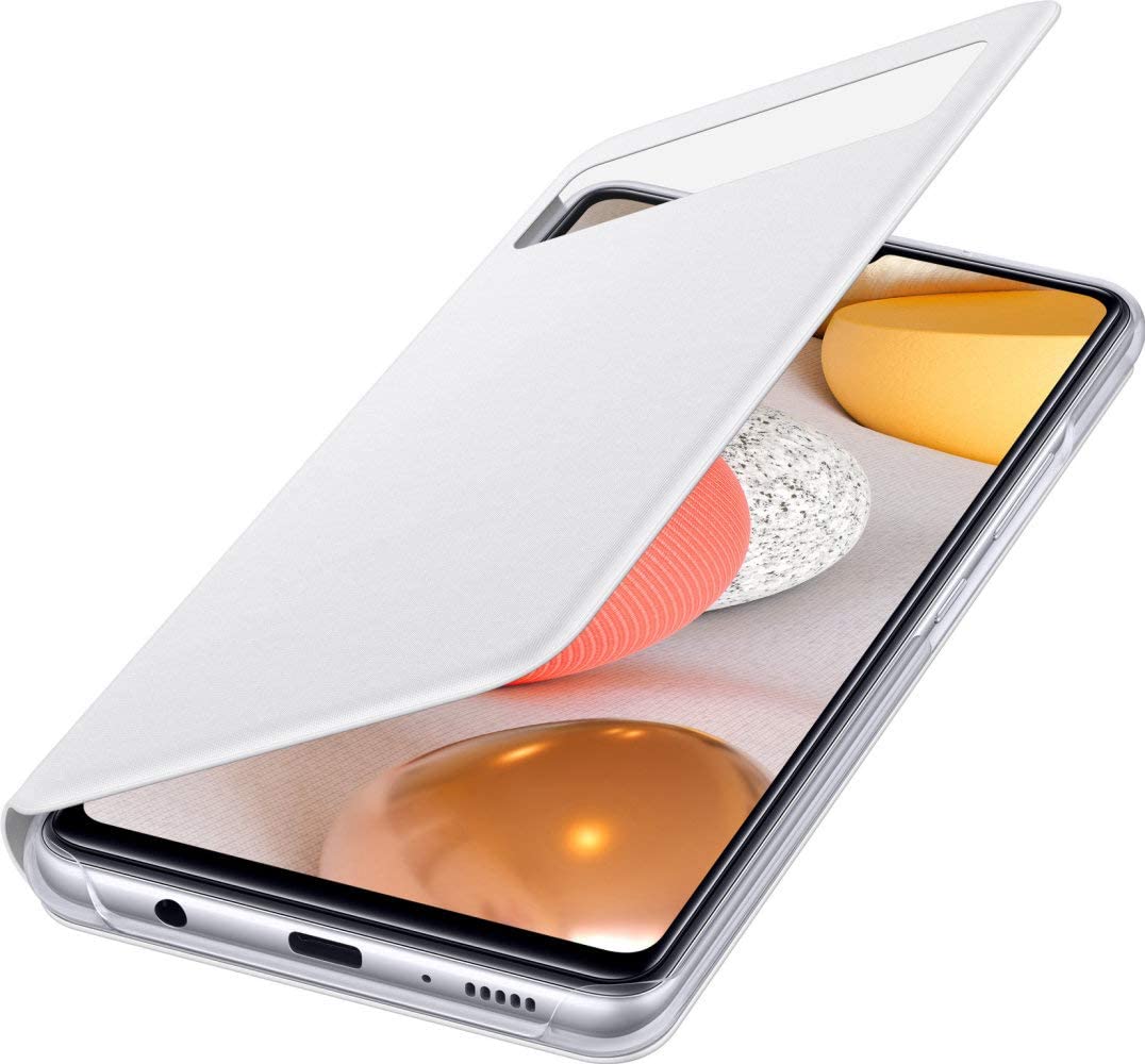 S View Wallet Samsung Galaxy A42 EF-EA426PWE wit