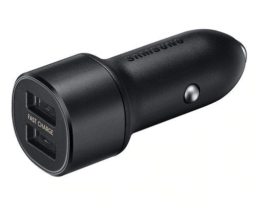 Samsung autolader 2x Fast Charging EP-L1100 zwart