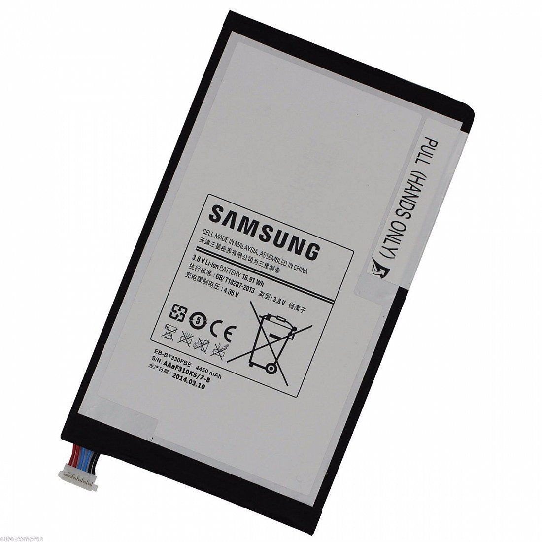 Samsung batterij Galaxy Tab 4 8.0 - EB-BT330FBU