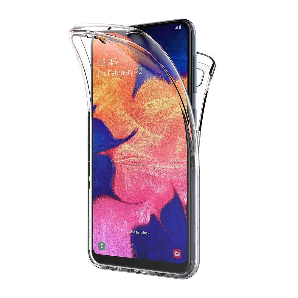 Samsung Galaxy A10 TPU hoesje voor + achter
