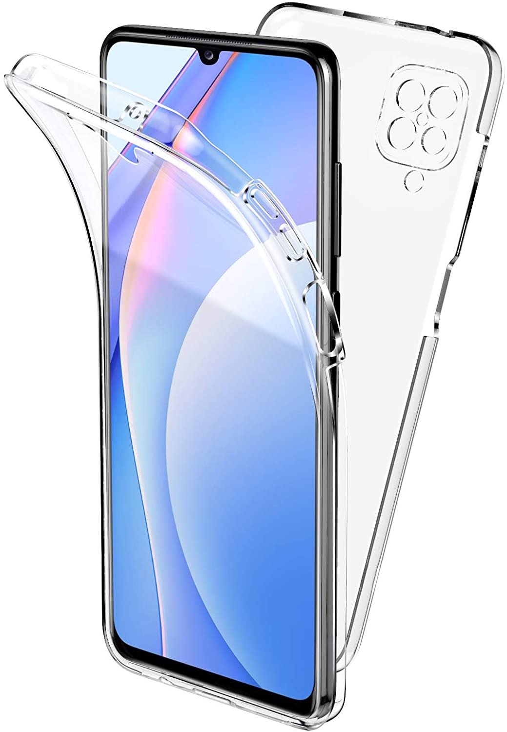 Samsung Galaxy A22 (4G) TPU hoesje voor + achter