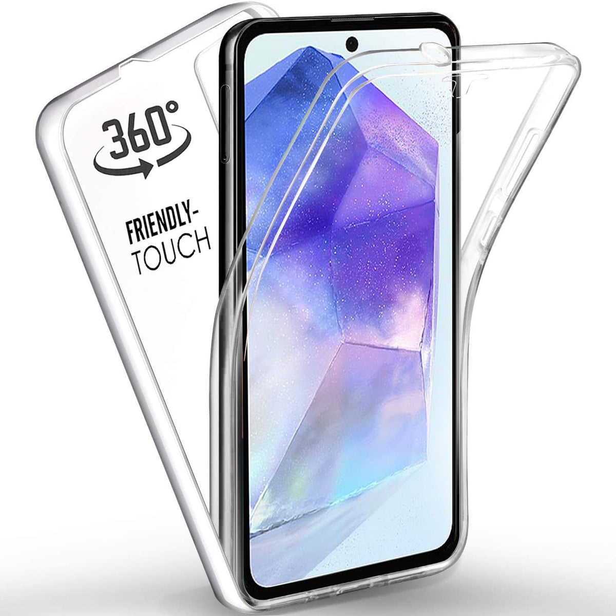Samsung Galaxy A26 TPU hoesje voor + achter