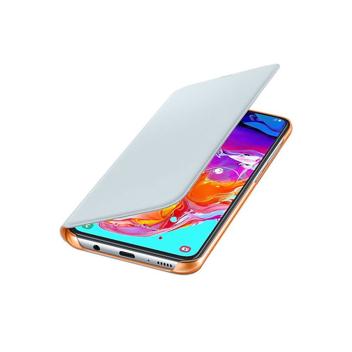 Samsung Galaxy A70 Flip Wallet wit EF-WA705PWE