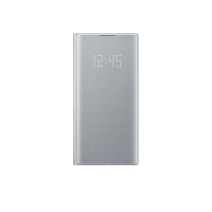 Samsung Galaxy Note 10 Flip Wallet LED grijs EF-NN970PSE