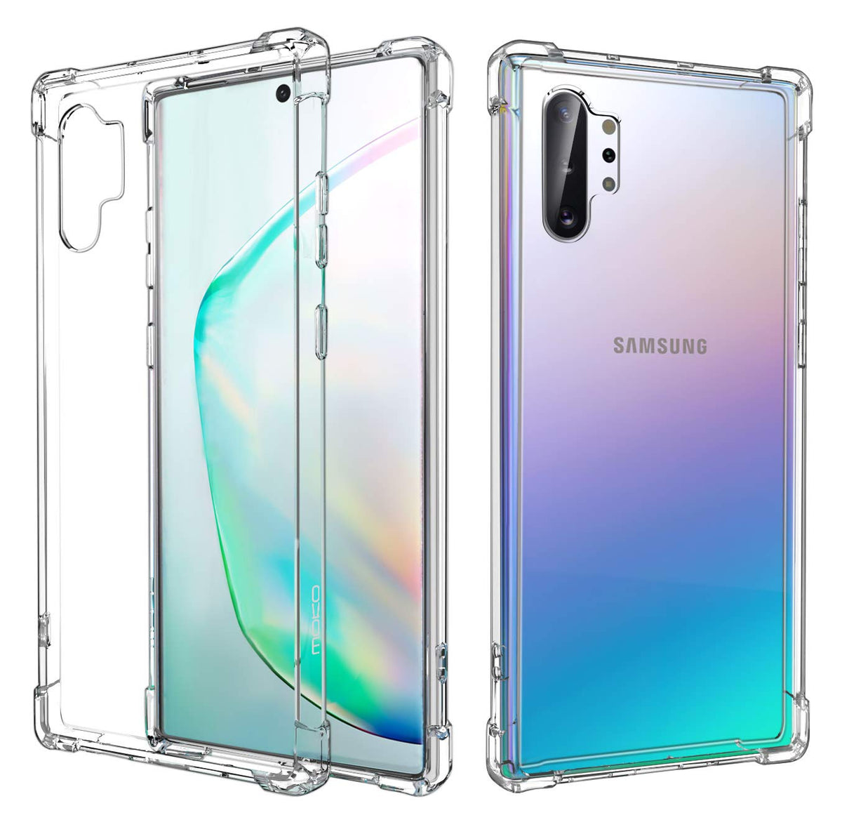 Samsung Galaxy Note 10+ hoesje met stevige hoeken