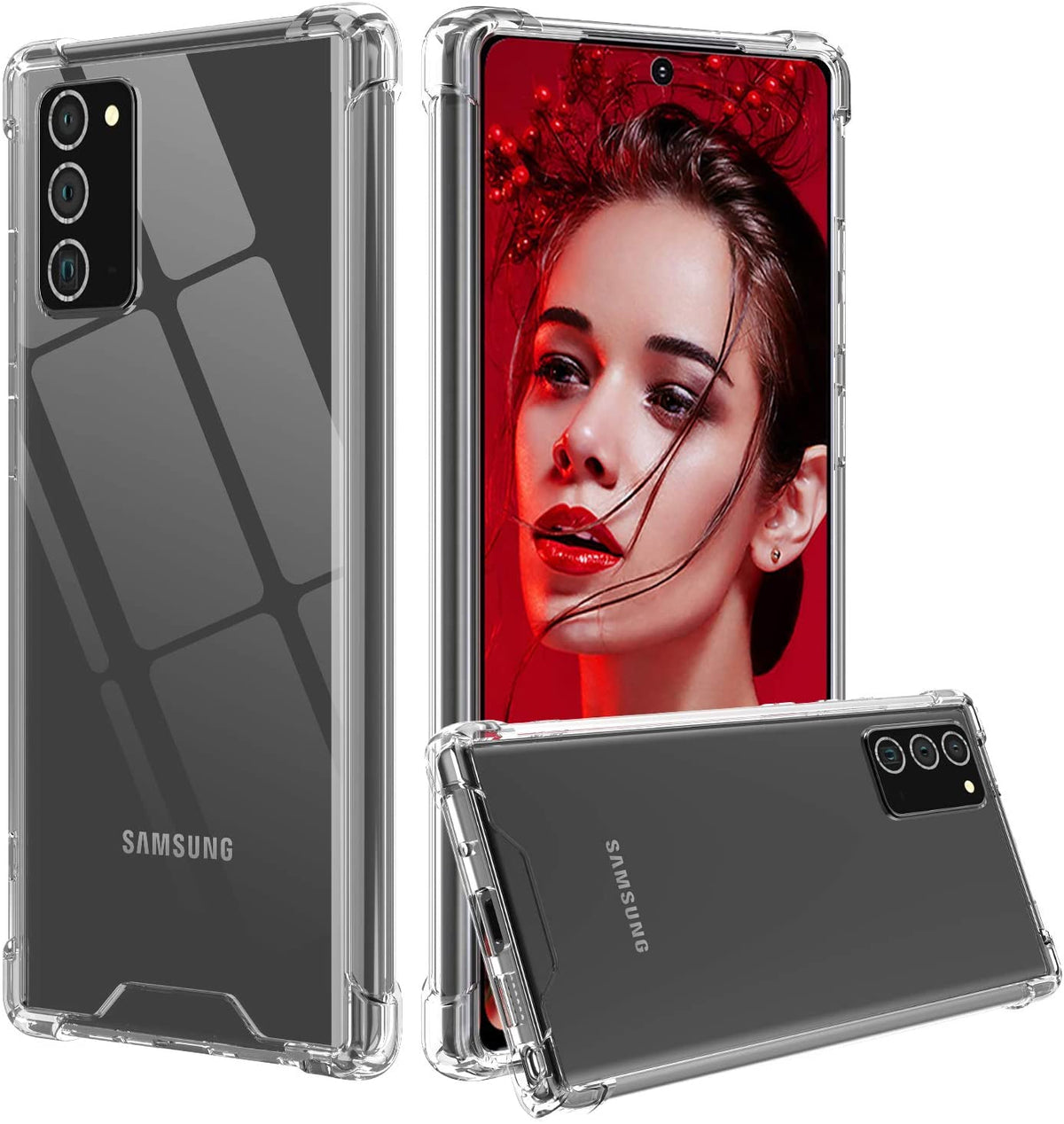 Samsung Galaxy Note 20 hoesje met stevige hoeken