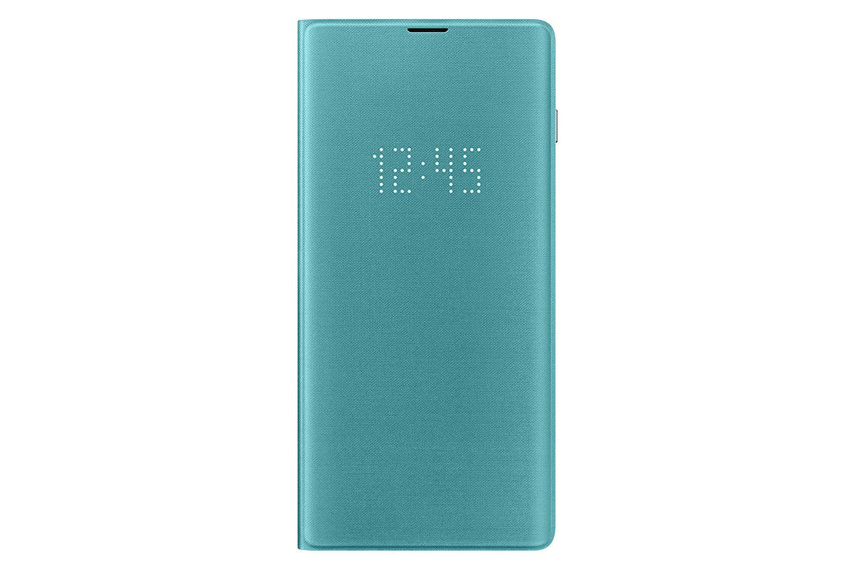 Samsung Galaxy S10 Flip Wallet LED groen EF-NG973PGE