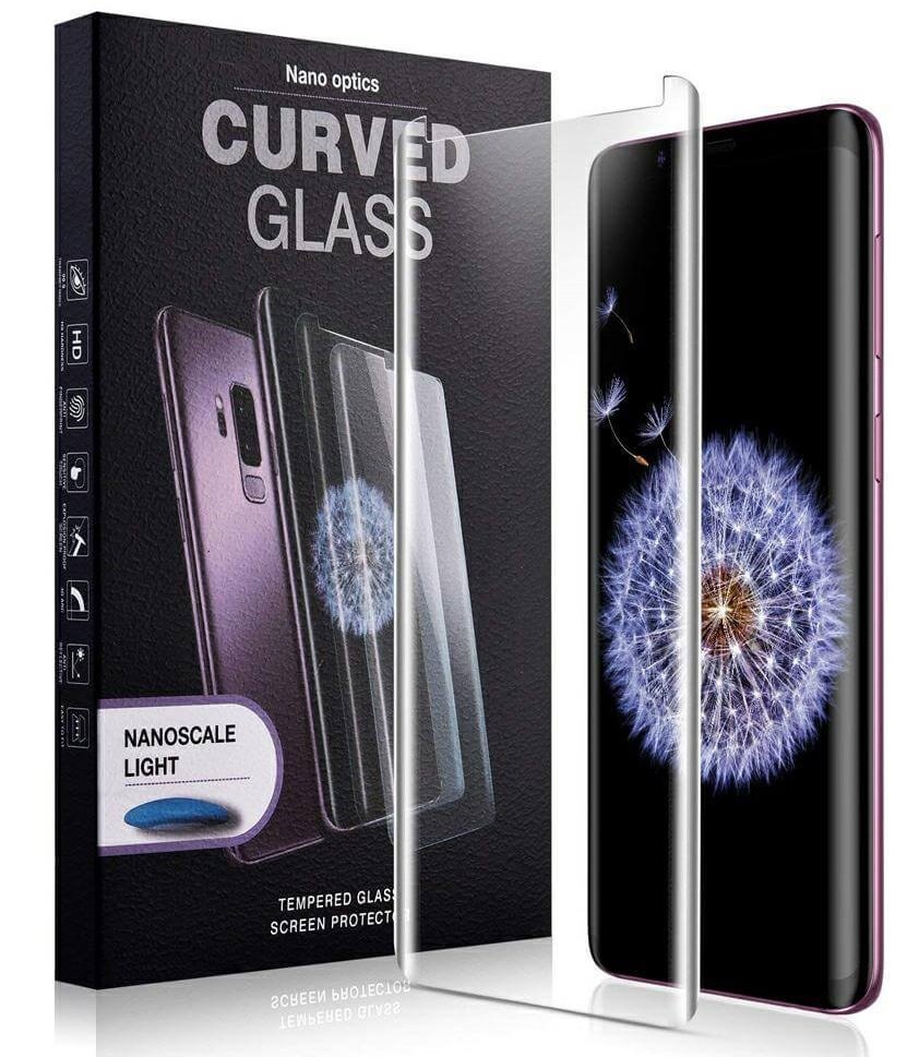 Samsung Galaxy S10 Plus UV Tempered Glass (volledig scherm)