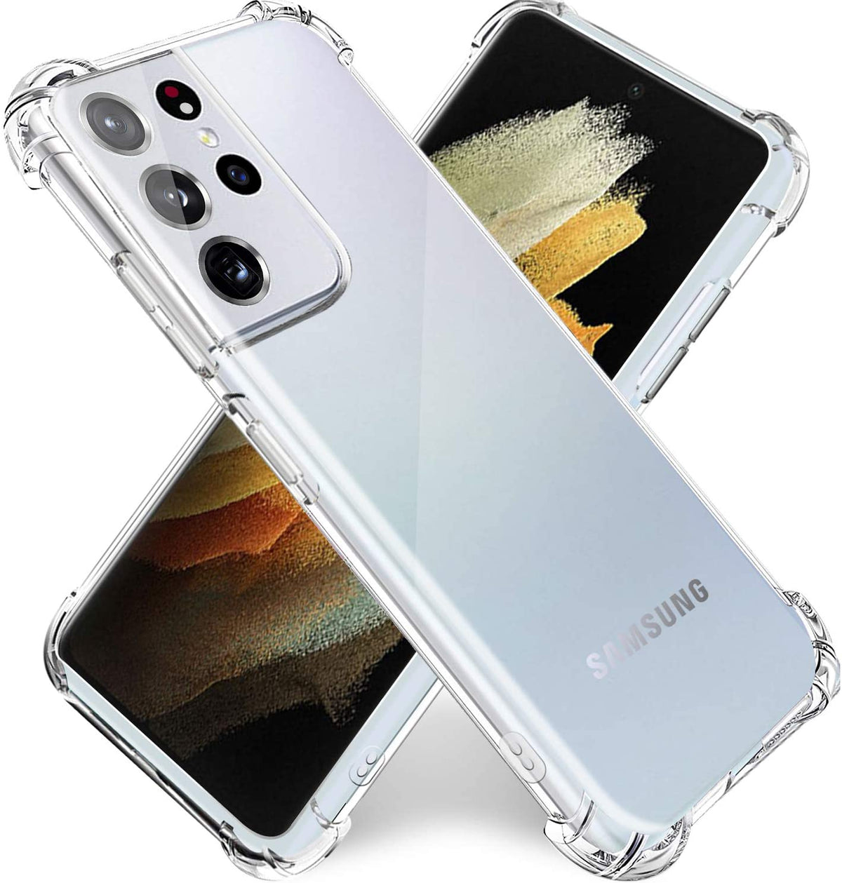 Samsung Galaxy S21 Ultra hoesje met stevige hoeken