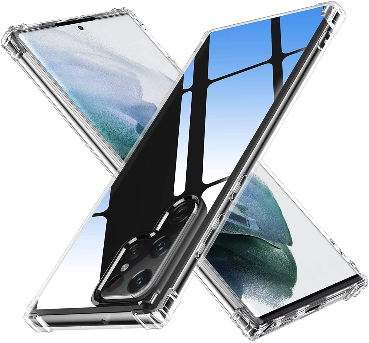 Samsung Galaxy S22 Ultra hoesje met stevige hoeken
