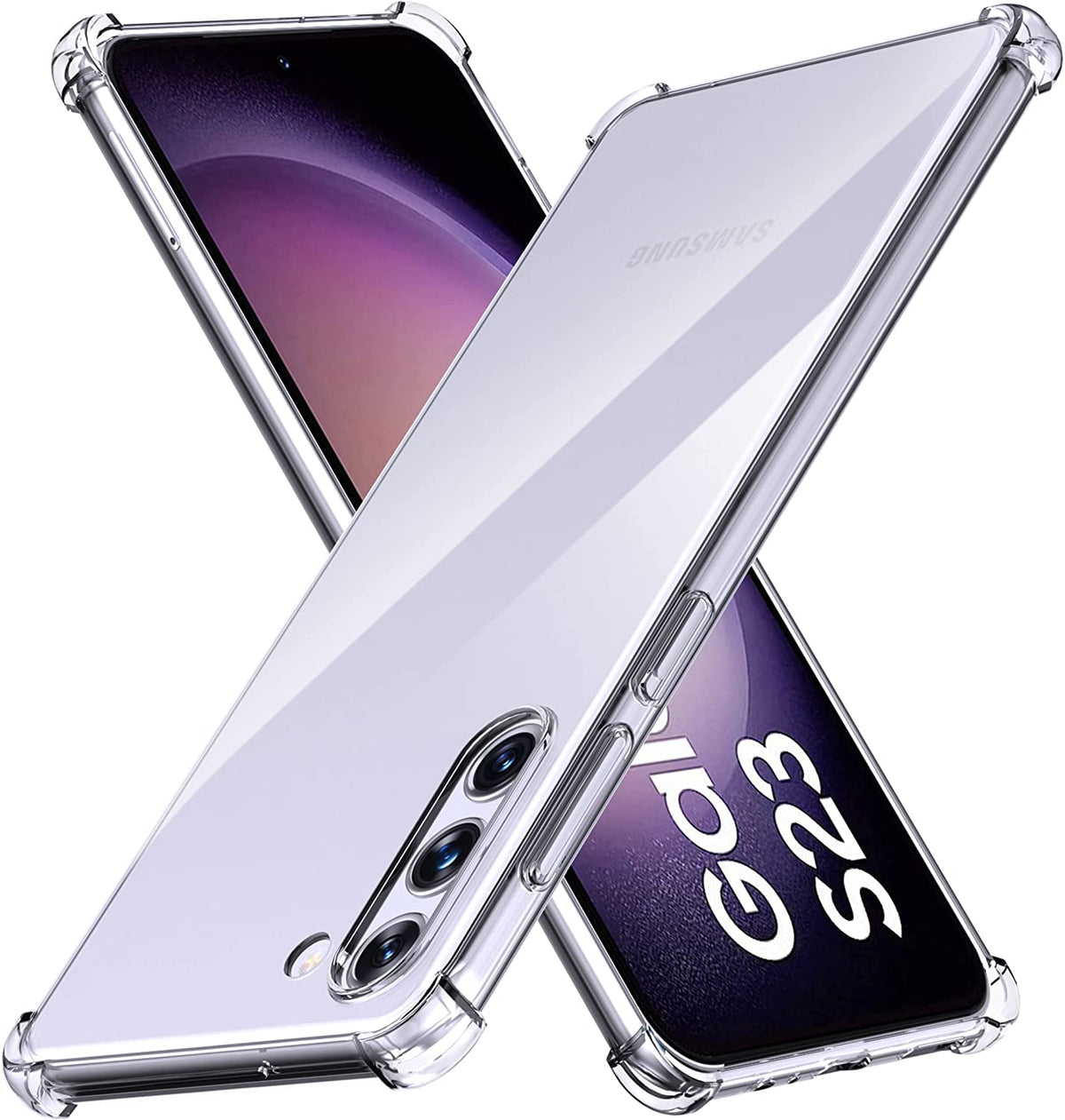 Samsung Galaxy S23 hoesje met stevige hoeken