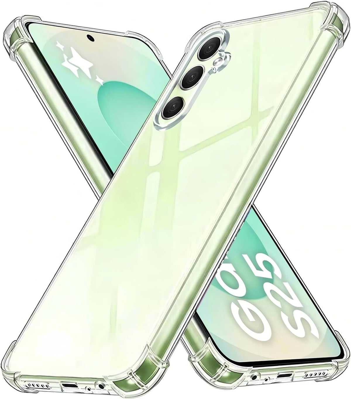 Samsung Galaxy S25 hoesje met stevige hoeken