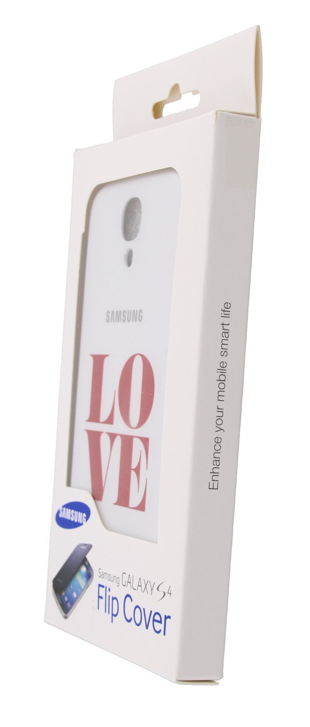 Samsung Galaxy S4 flip cover Love Origineel