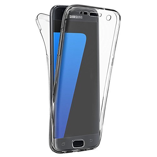 Samsung Galaxy S7 Edge TPU hoesje voor + achter