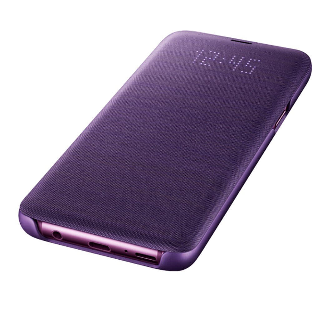 Samsung Galaxy S9+ Flip Wallet LED paars EF-NG965PVE