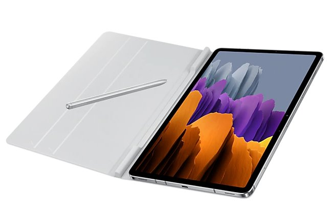 Samsung Galaxy Tab S7 Book cover grijs EF-BT870PJE