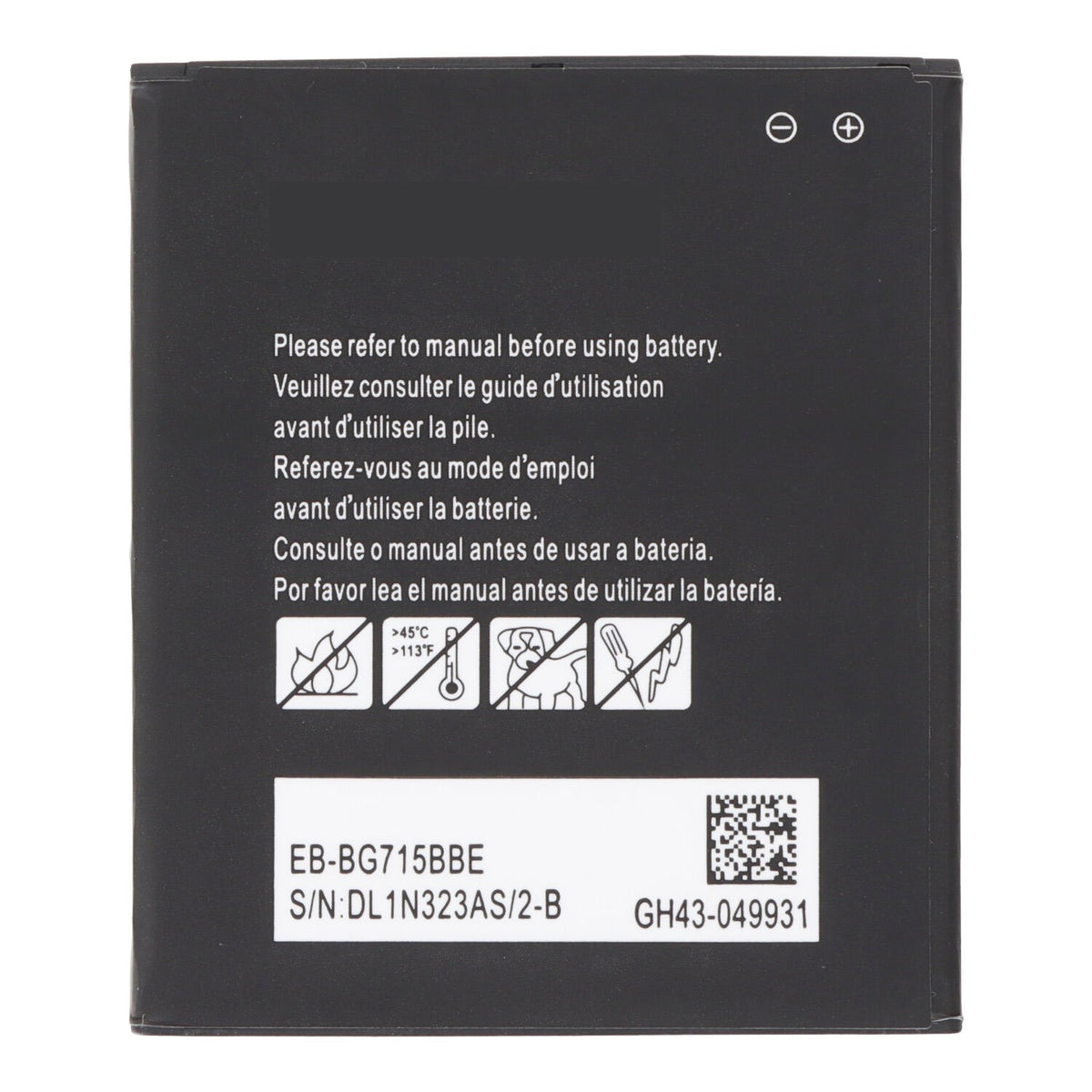 Samsung Galaxy Xcover Pro batterij - type EB-BG715BBE