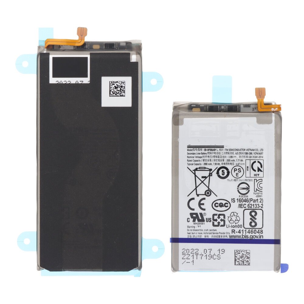 Samsung Galaxy Z Fold4 batterij set (2 stuks) EB-BF936ABY/EB-BF937ABY