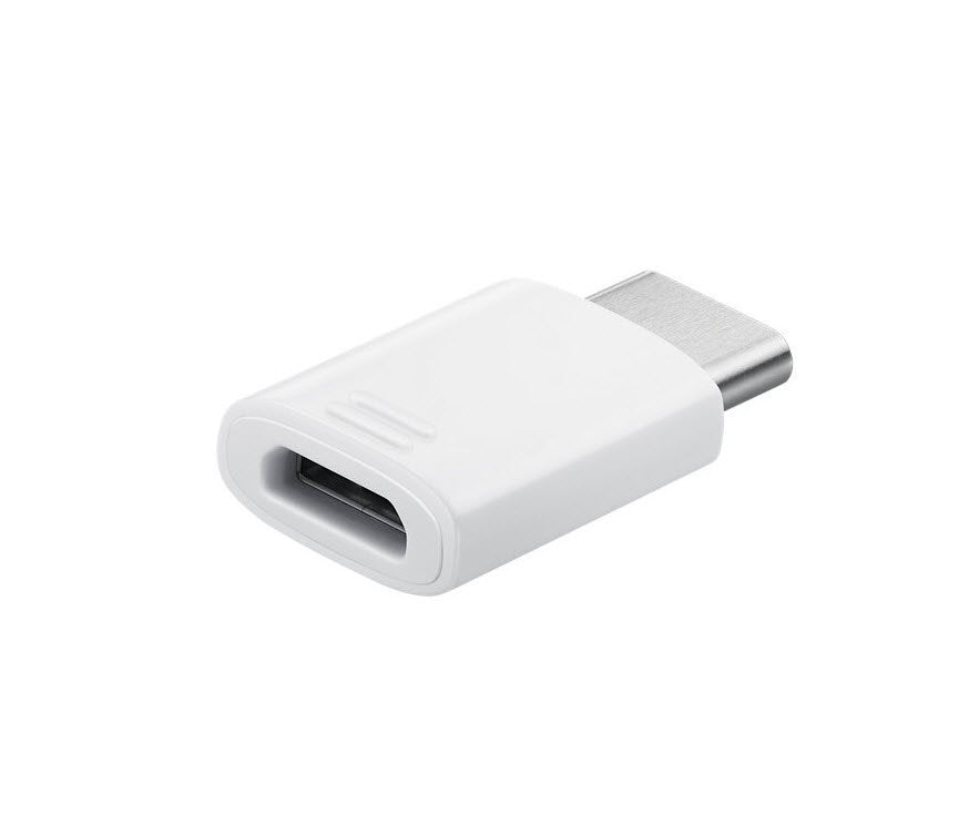 Samsung Micro USB naar USB-C adapter wit - EE-GN930KWE
