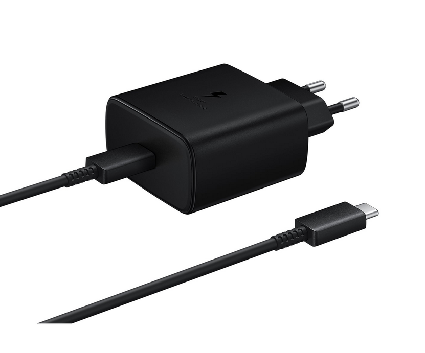 Samsung USB-C snellader set 45W zwart