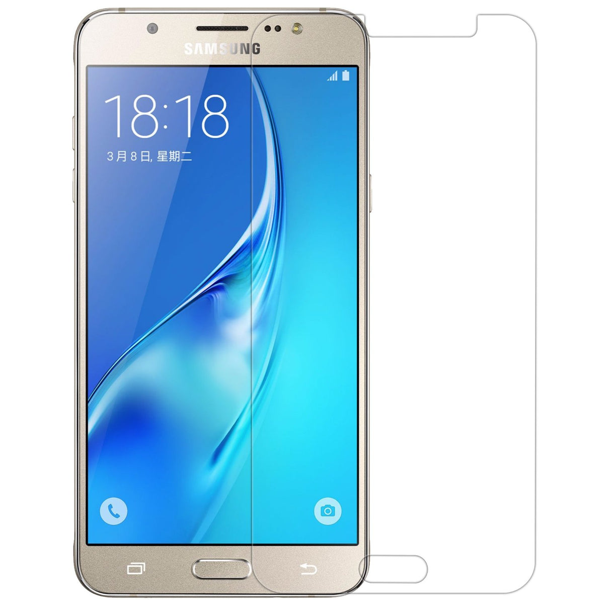 Screenprotector Samsung Galaxy J7 2016 - anti glare