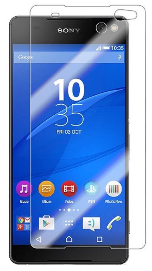 Screenprotector Sony Xperia C5 Ultra - anti glare