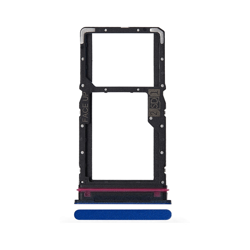 Sim kaart houder - Motorola Moto G37 - blauw