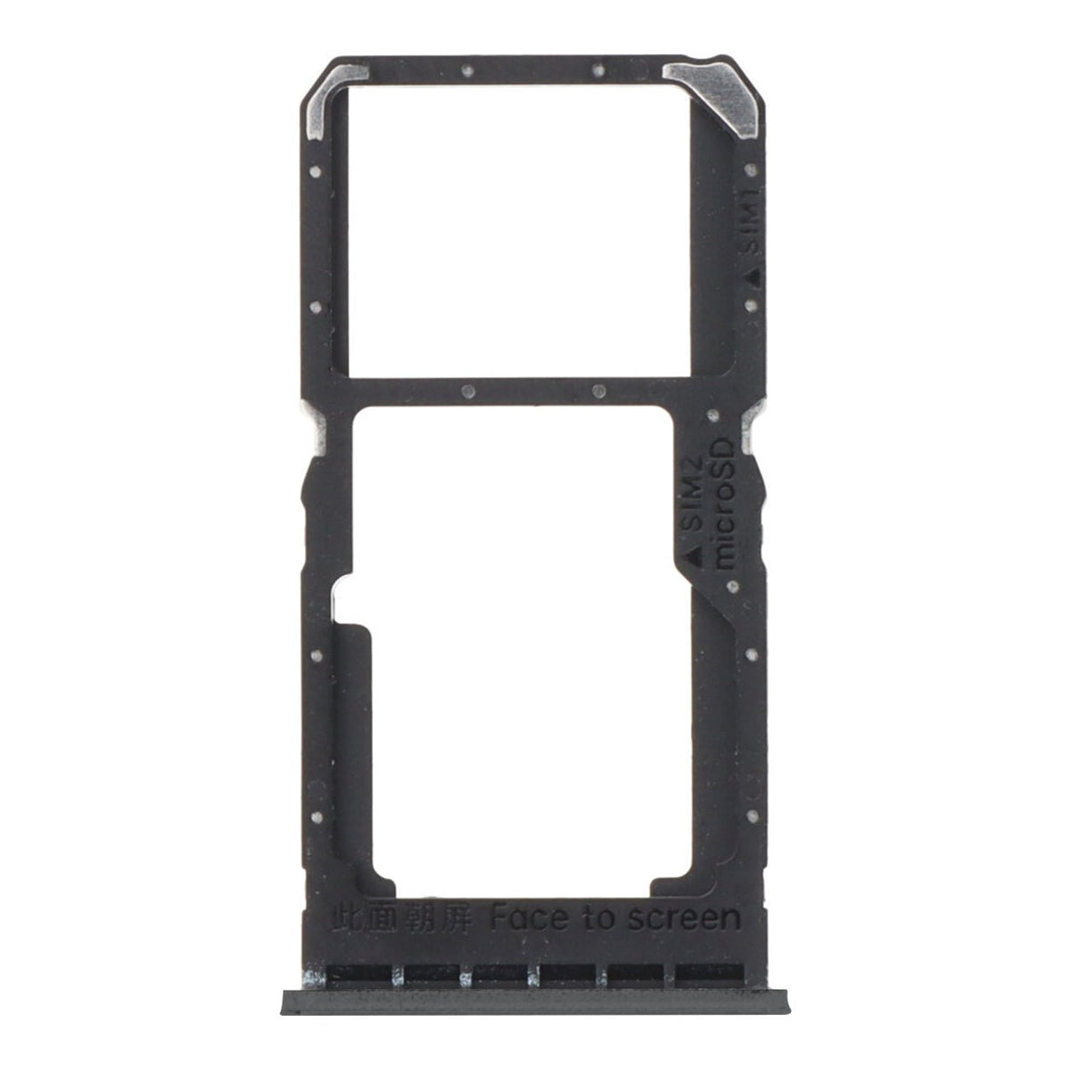 Sim kaart houder - OPPO A98 5G CPH2529 - zwart