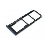 Sim kaart houder - Samsung Galaxy A21s - zwart