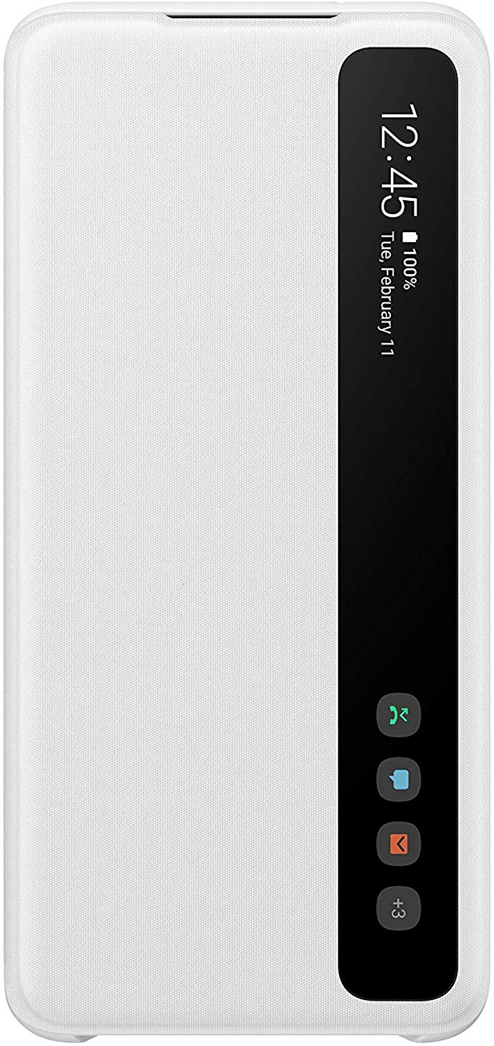 Smart Clear View cover Samsung Galaxy S20 Plus EF-ZG985CWE wit