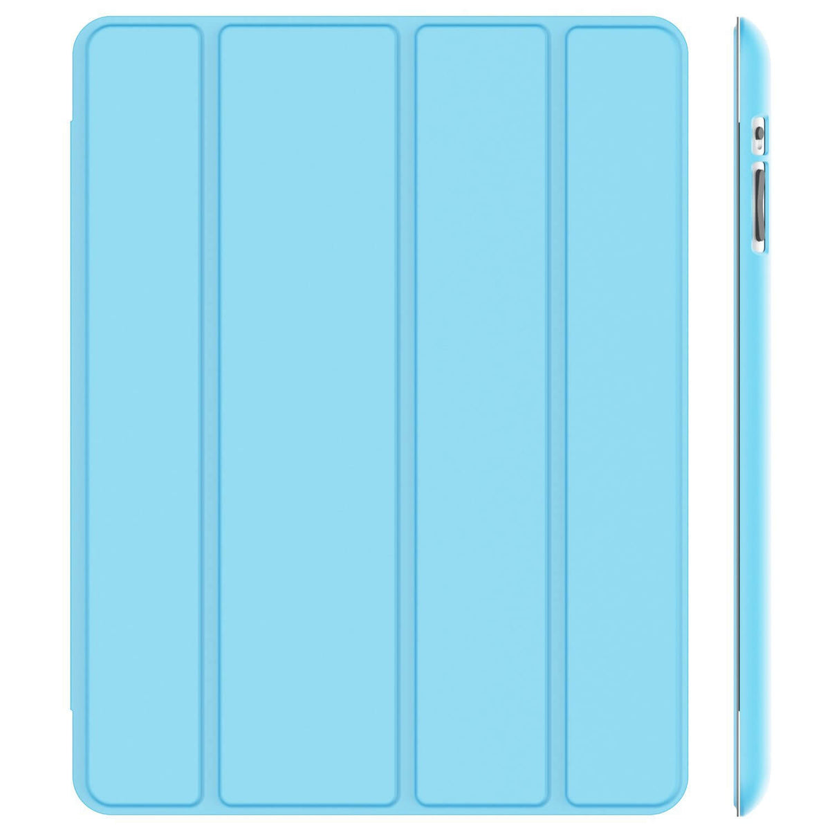 Smart cover met hard case iPad 2/3/4 blauw