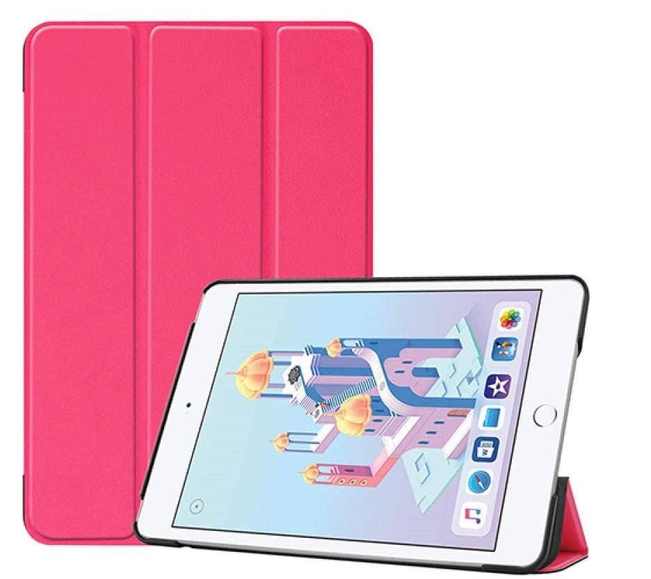 Smart cover met hard case iPad Mini 1/2/3 roze