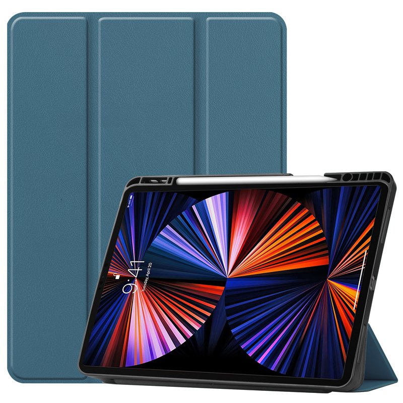 Smart cover met hard case iPad Pro 12.9 (2022/2021/2020/2018) groen