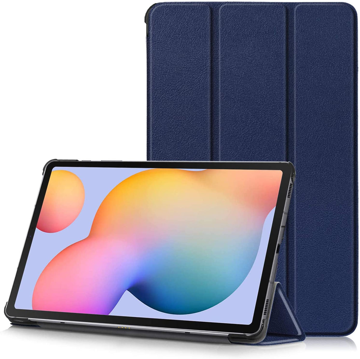 Smart cover met hard case Samsung Galaxy Tab S6 Lite blauw