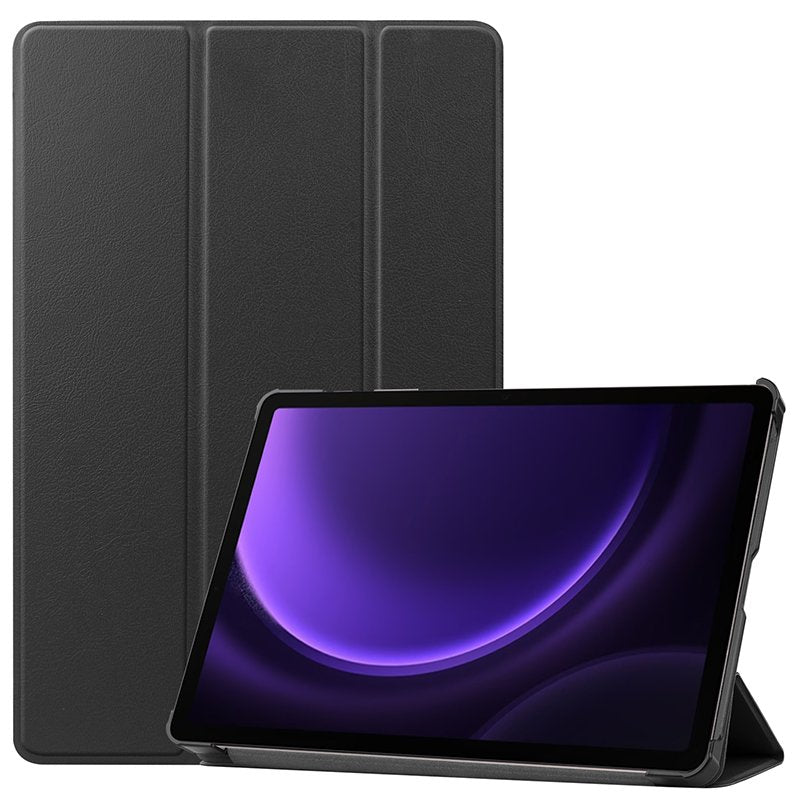 Smart cover met hard case Samsung Galaxy Tab S10 Lite/S10 FE/S9 FE/S9 zwart