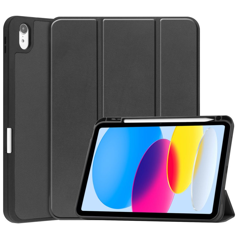 Smart hoes met pencil houder Apple iPad 2022/iPad 2025 zwart