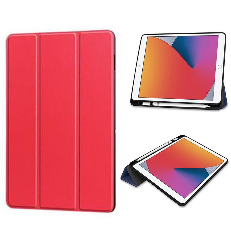 Smart hoes met pencil houder Apple iPad Mini 6 (2021) Rood