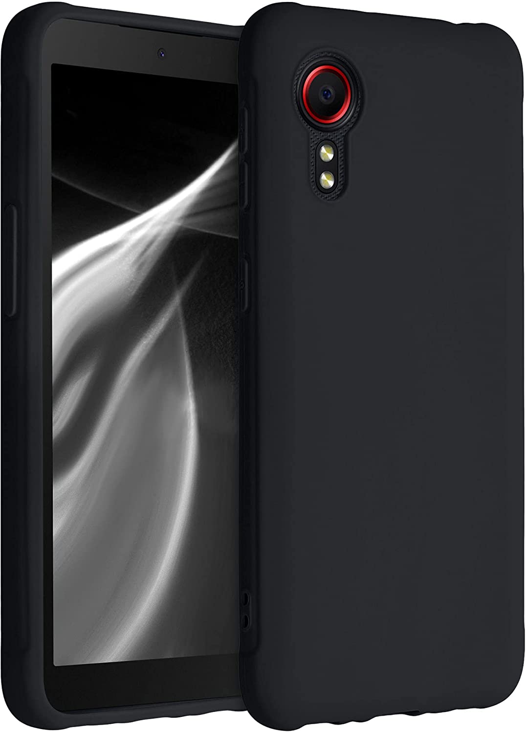 Softcase hoesje Samsung Galaxy Xcover 5 mat - zwart