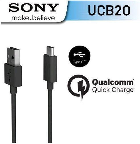 Sony USB-C naar USB kabel zwart - UCB20