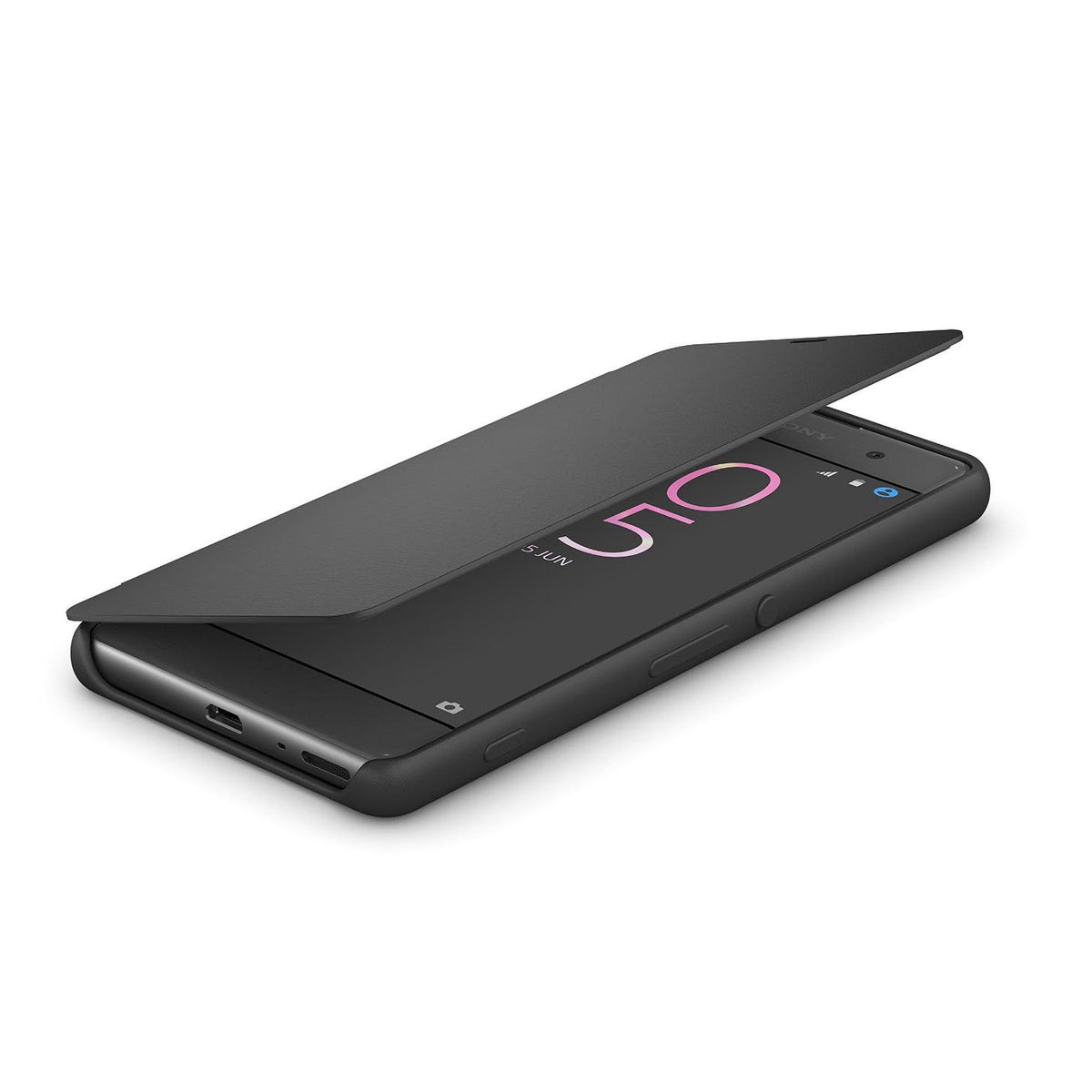 Sony Xperia XA Style Cover Flip SCR54 zwart