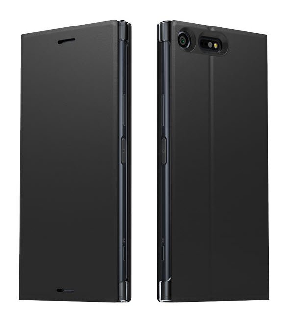 Sony Xperia XZ Premium Style Cover Flip SCSG10 zwart