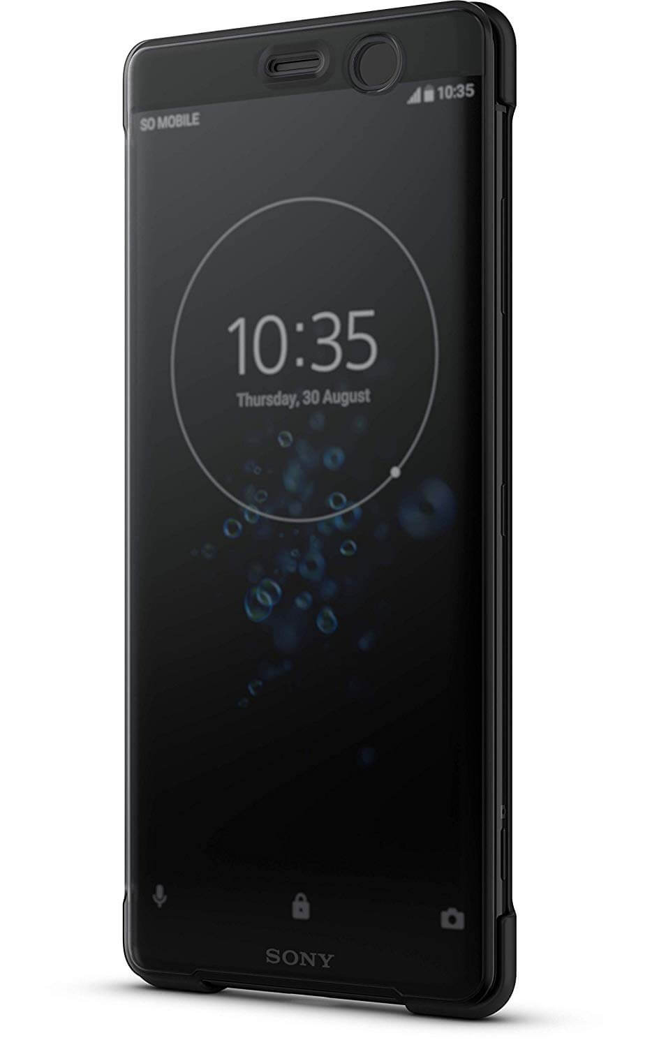 Sony Xperia XZ3 Smart Style Cover SCTH70 zwart