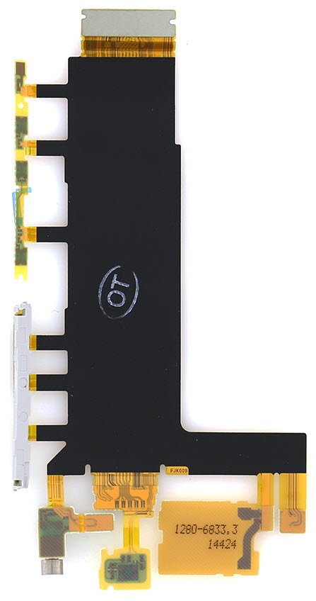 Sony Xperia Z3 main flex kabel met tril motor en microfoon