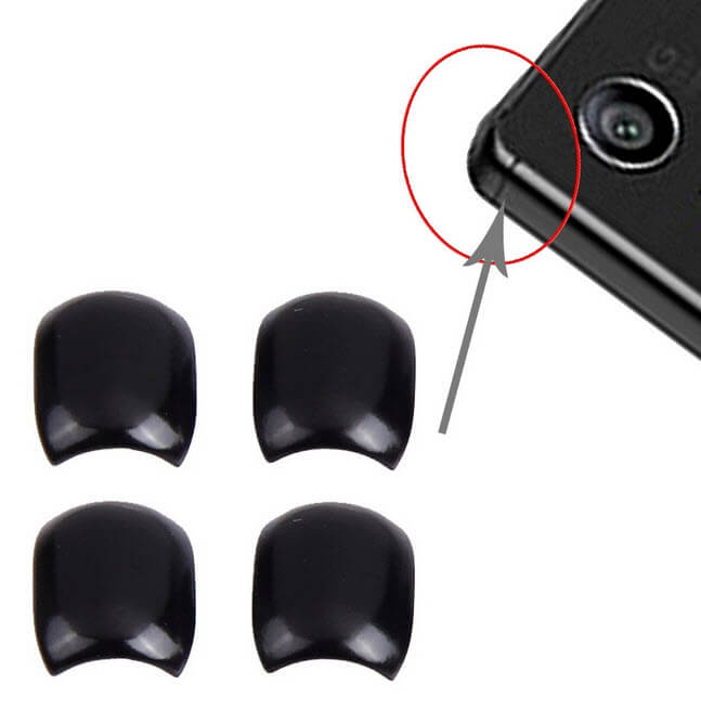 Sony Xperia Z5 hoek afdek kapjes / cover set (4x)