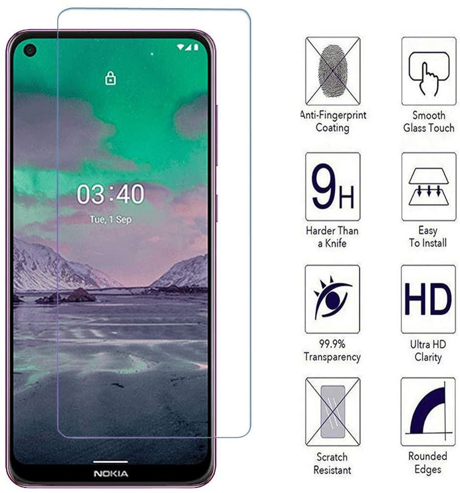Tempered Glass Screenprotector Nokia 3.4